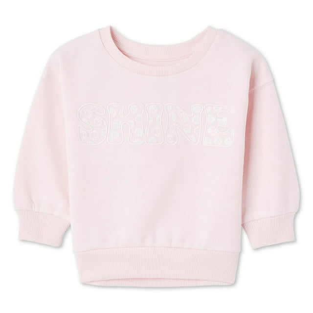 Coton ouaté à encolure ras du cou George pour bébés filles