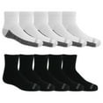 thumbnail image 1 of Fruit of the Loom Boys Dual Defense 10 Pairs Ankle Socks, 1 of 3