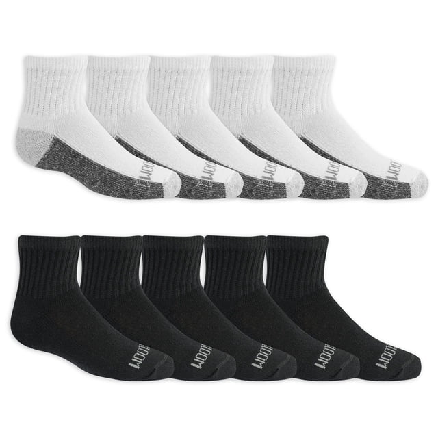 Fruit of the Loom Boys Dual Defense 10 Pairs Ankle Socks - Walmart.ca