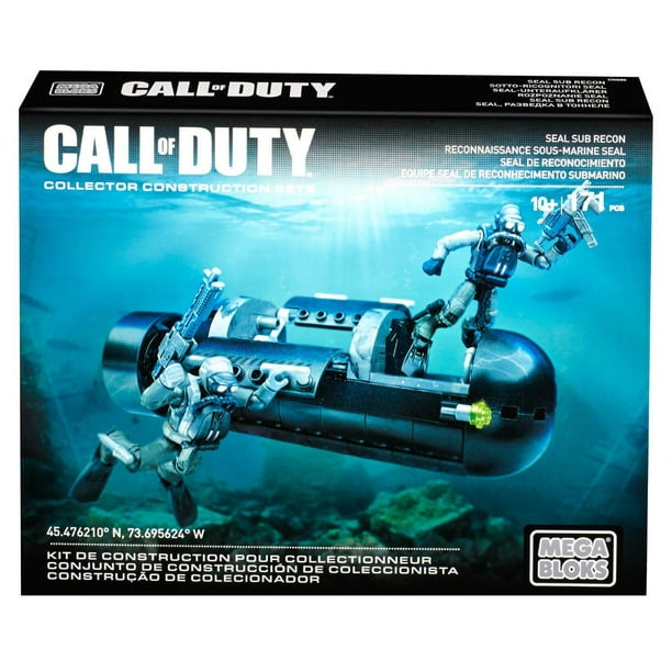 Mega Bloks – Call of Duty – Coffret de construction Reconnaissance sous-marine SEAL