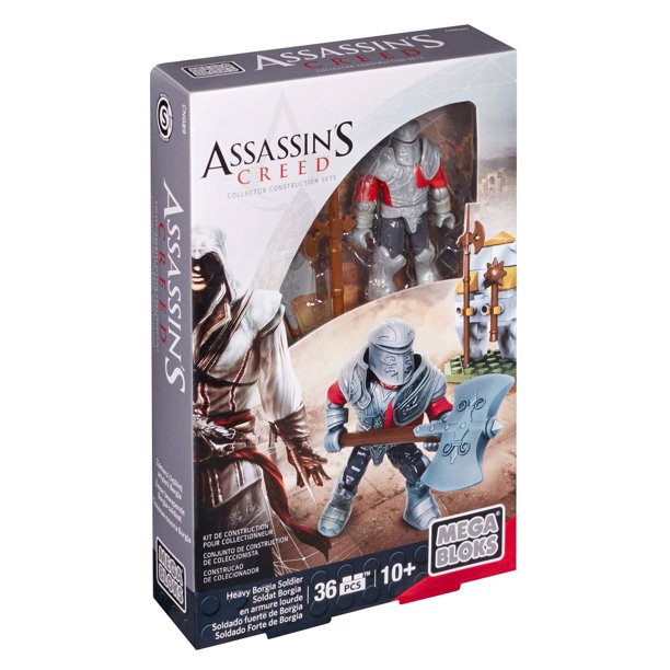 Mega Bloks – Assassin’s Creed – Coffret de construction Soldat armé Borgia