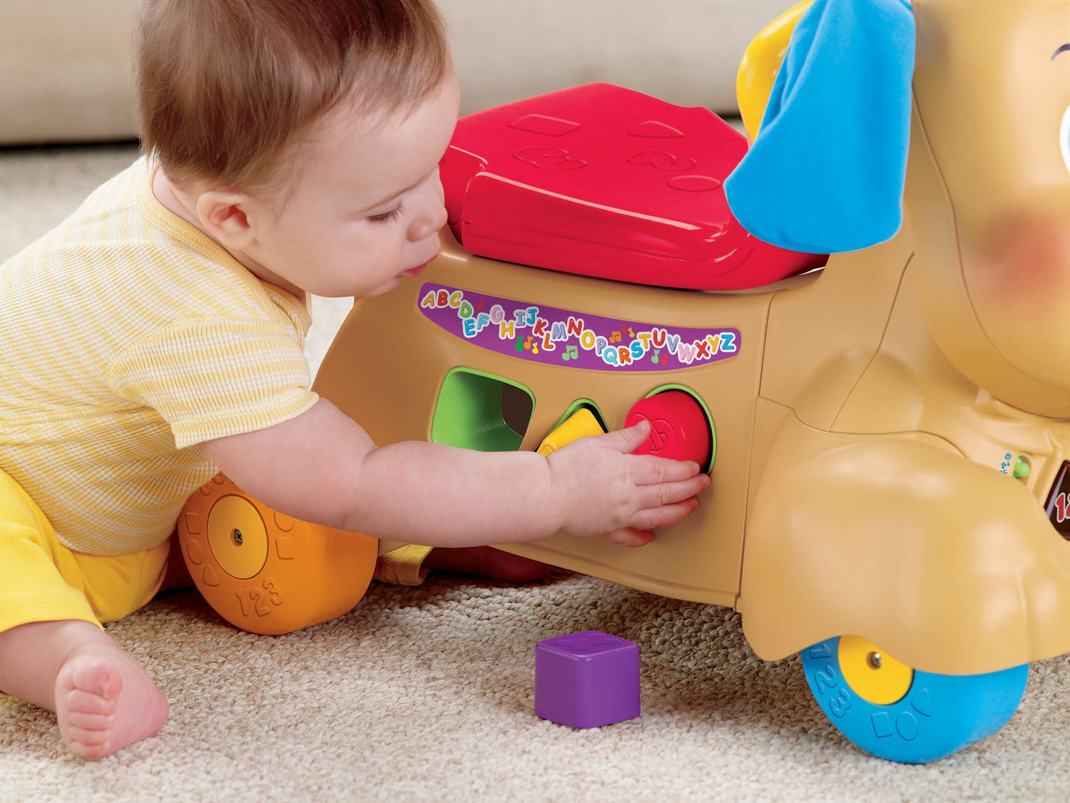 Fisher price stride to deals ride puppy