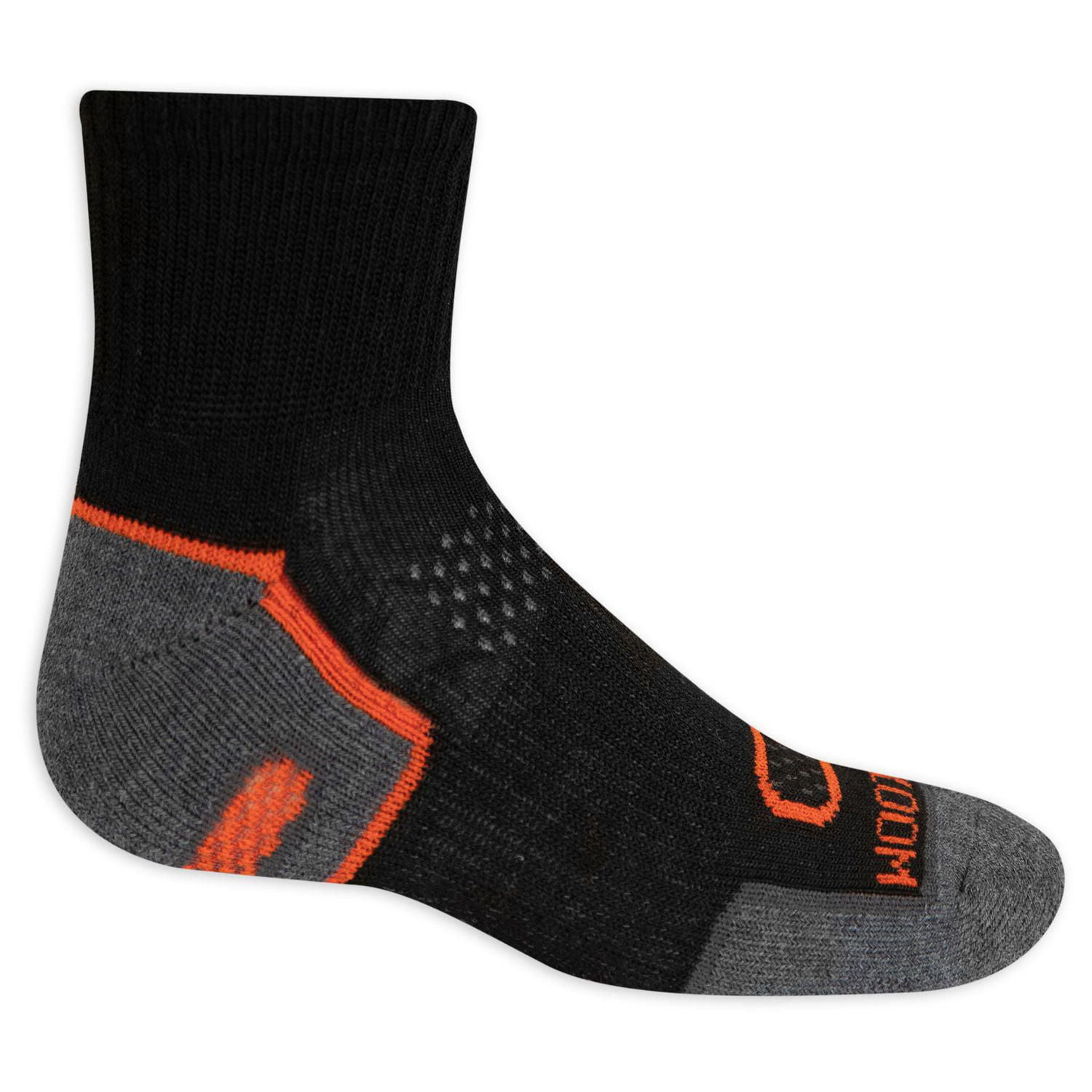 Fruit of the Loom Boys' 6 Pack Ankle Socks