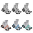 thumbnail image 3 of Fruit of the Loom Boys' 6 Pack Ankle Socks, 3 of 8
