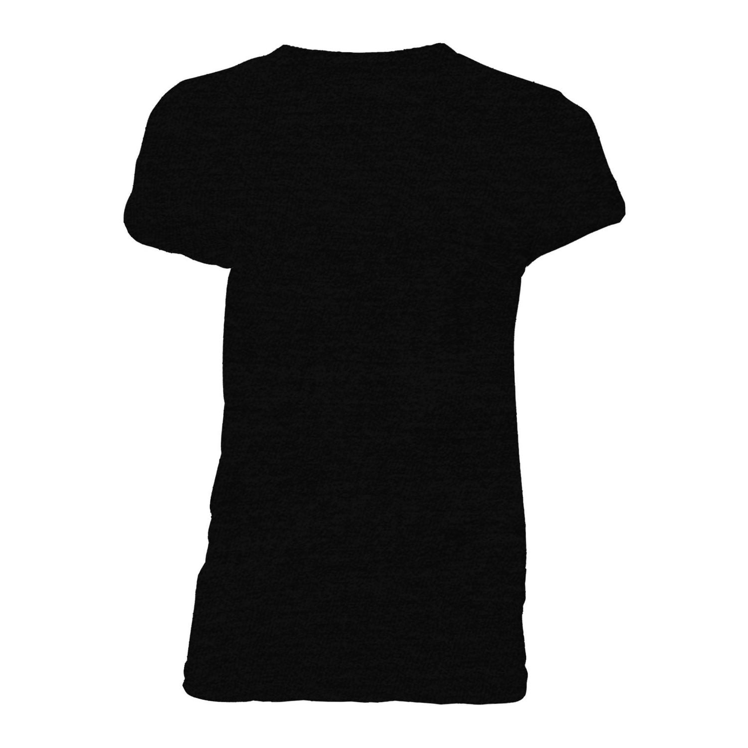 T-shirt à col en V avec logo chromé pour femme WW84