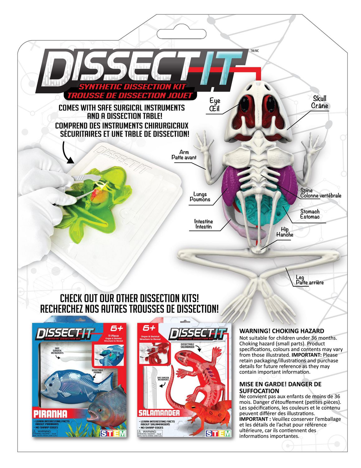 Trousse à dissection 11 éléments