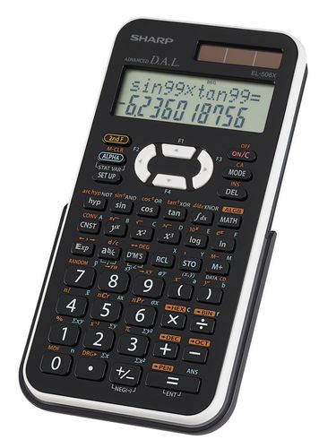Calculatrice scientifique SciPlus 3200 avec grands caractères contrastés  pour malvoyant