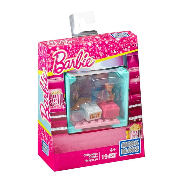Mega Bloks – Barbie – Coffret de jeu Chihuahua de salle de cinéma