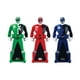 Power Rangers - SPD – Ensemble de clés des Rangers légendaires (rouge, bleu, vert) – image 1 sur 4