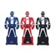 Power Rangers - Operation Overdrive – Ensemble de clés des Rangers légendaires (rouge, bleu, noir) – image 1 sur 4