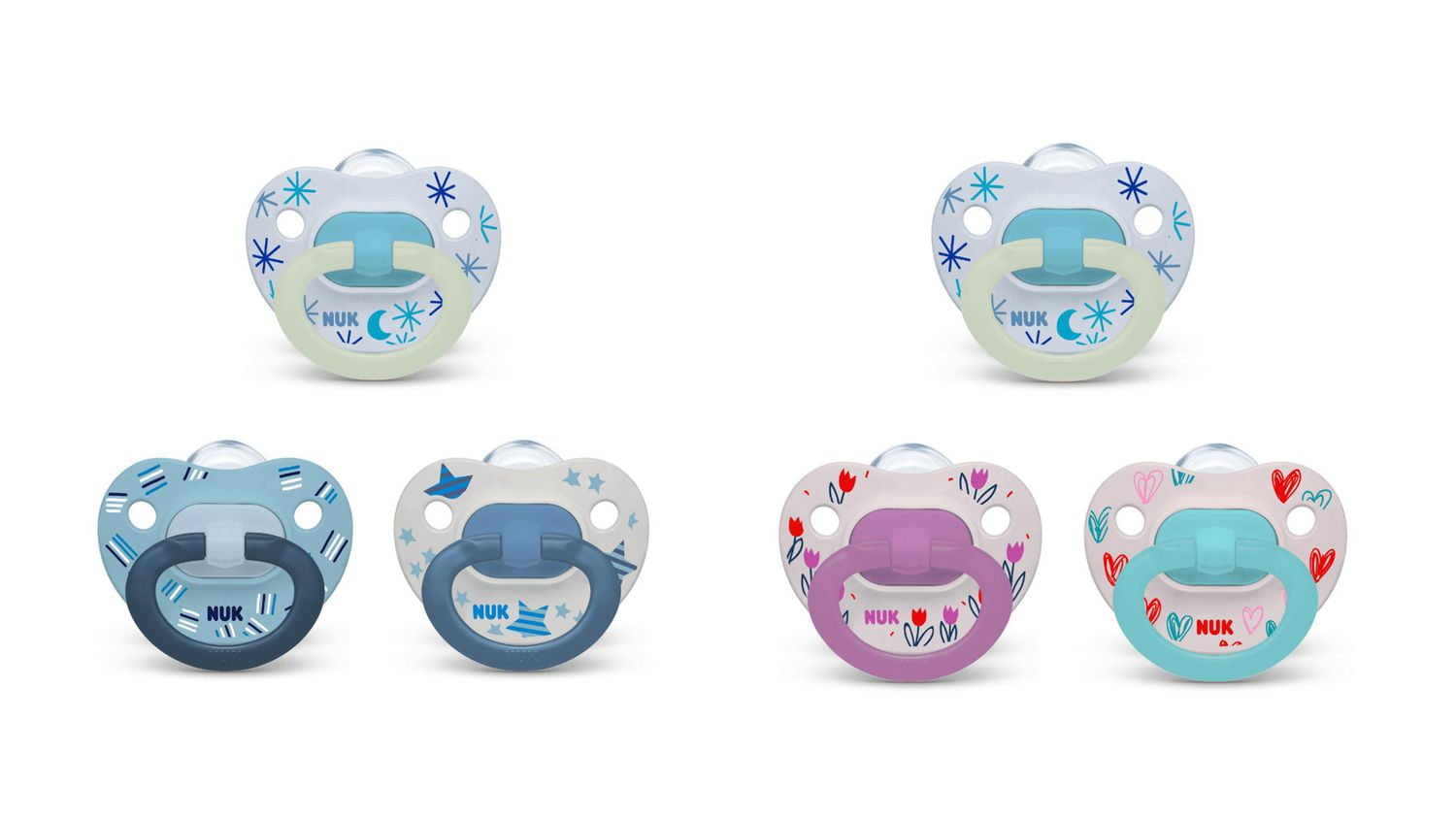 Nuk Orthodontic Pacifiers Value Pack 