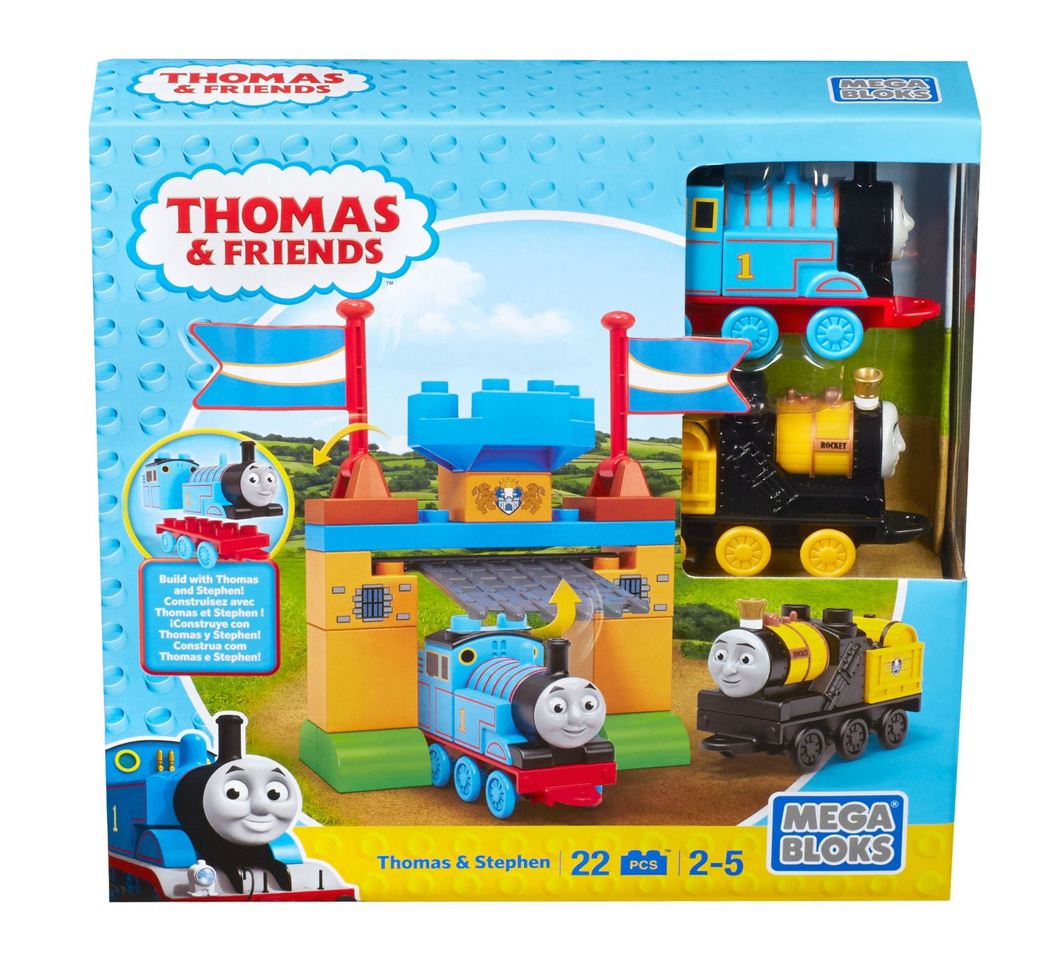 MEGA BLOKS Thomas & Friends Thomas & Stephen Playset | Walmart Canada