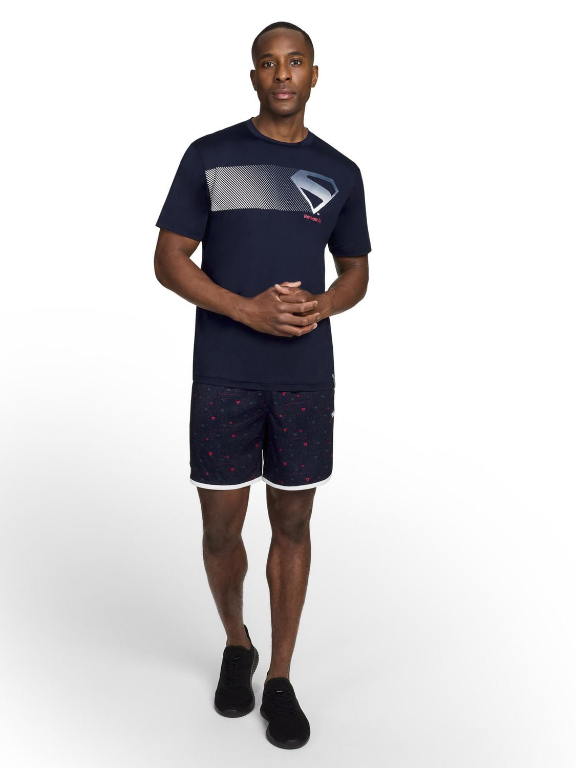 Reebok T-Shirt Graphique Avec Logo Superman Pour Hommes