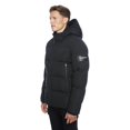 thumbnail image 2 of Veste à capuche doublée de moleton Dark Black, 2 of 6