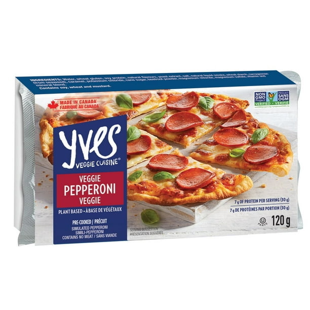 Yves Veggie Pepperoni, 120g, Veggie Pepperoni Walmart.ca