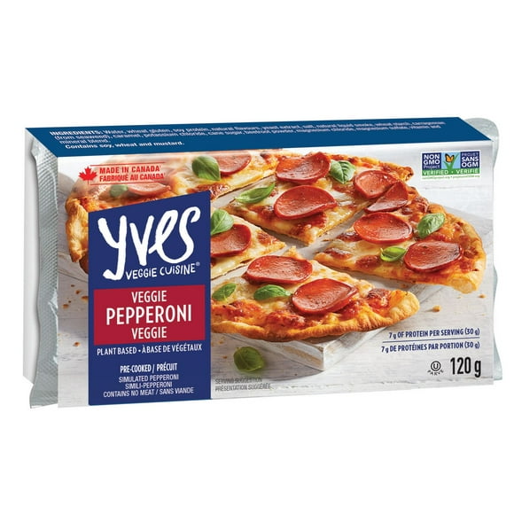 Yves Pepperoni Veggie 120g, Pepperoni veggie