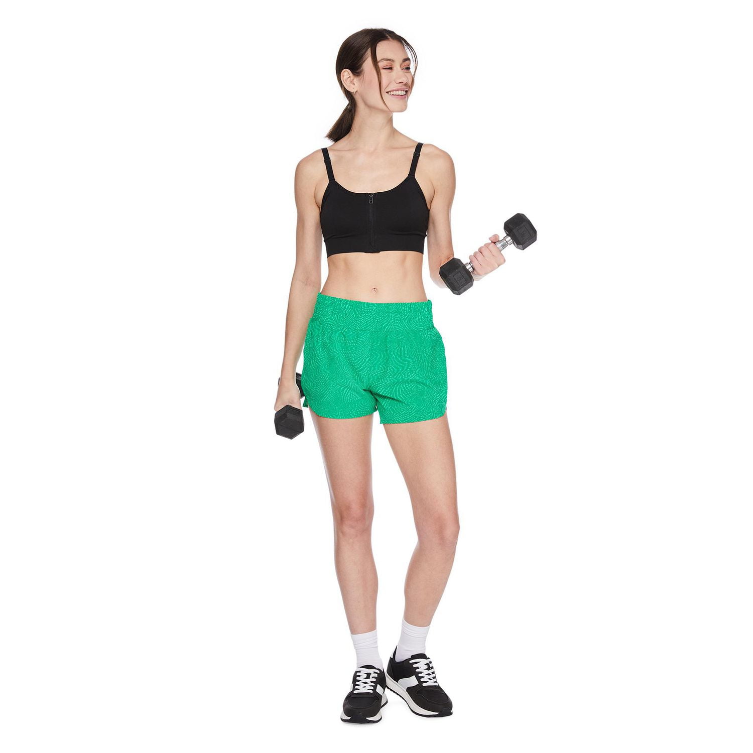 Soutien-gorge zippé Athletic Works pour femmes Tailles TP–TTG