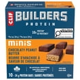 thumbnail image 1 of CLIF BUILDERS Mini Protein Bars Protein, No Artificial Sweeteners, Gluten Free, Chocolate Peanut Butter Flavour, High Protein Snack, Prepared in Canada, 1 of 11