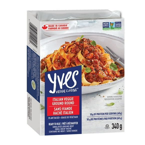 Yves Sans-viande hachée italien 340g, Végétalien Viande Haché