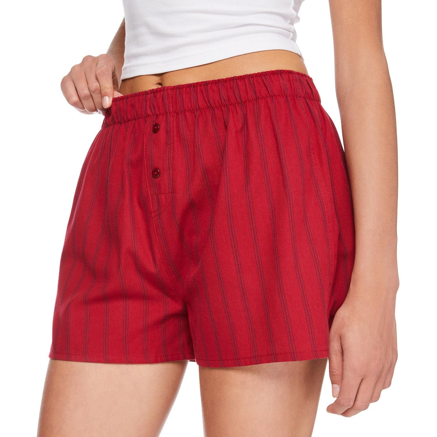 No Boundaries Women's Twill Sleep Short
