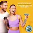 thumbnail image 3 of CLIF BUILDERS Protein Bars, Vanilla Almond Flavour, 20 g of Protein, Prepared in Canada, Gluten Free, No Artificial Flavours, 3 of 9