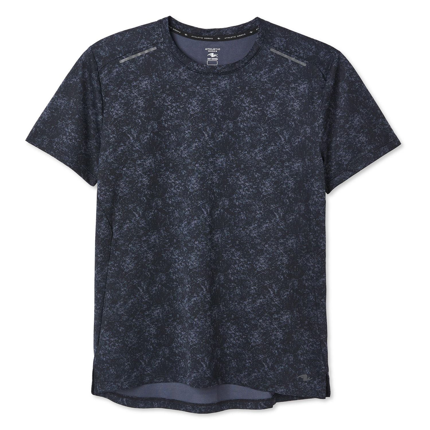 Athletic Works Men's Cut and Sew Tee, Sizes S-2XL