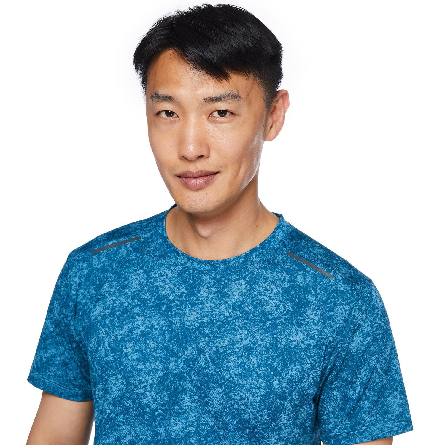 T-shirt avec motif coupé cousu Athletic Works pour hommes