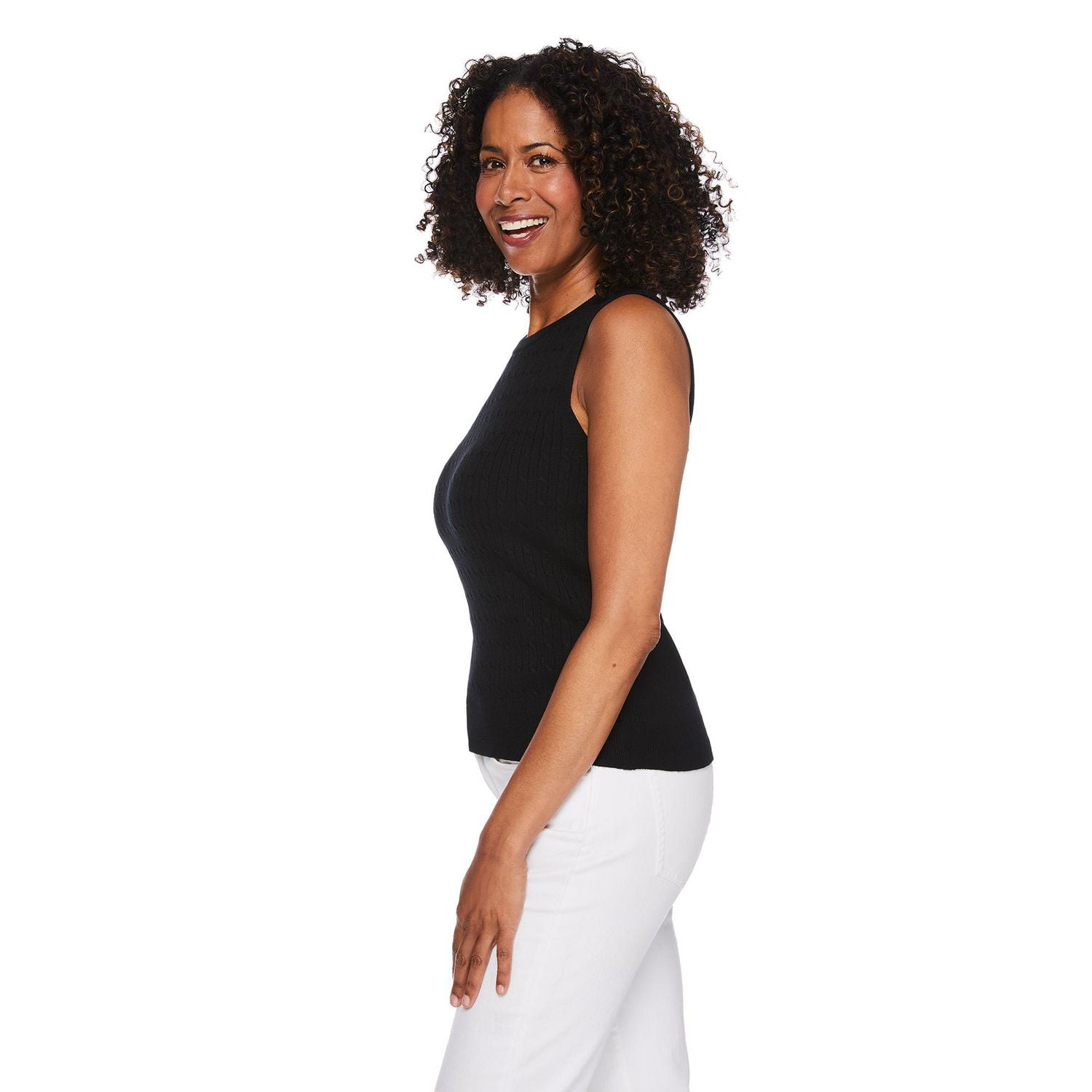 Iyla Women's Cable Knit Tank