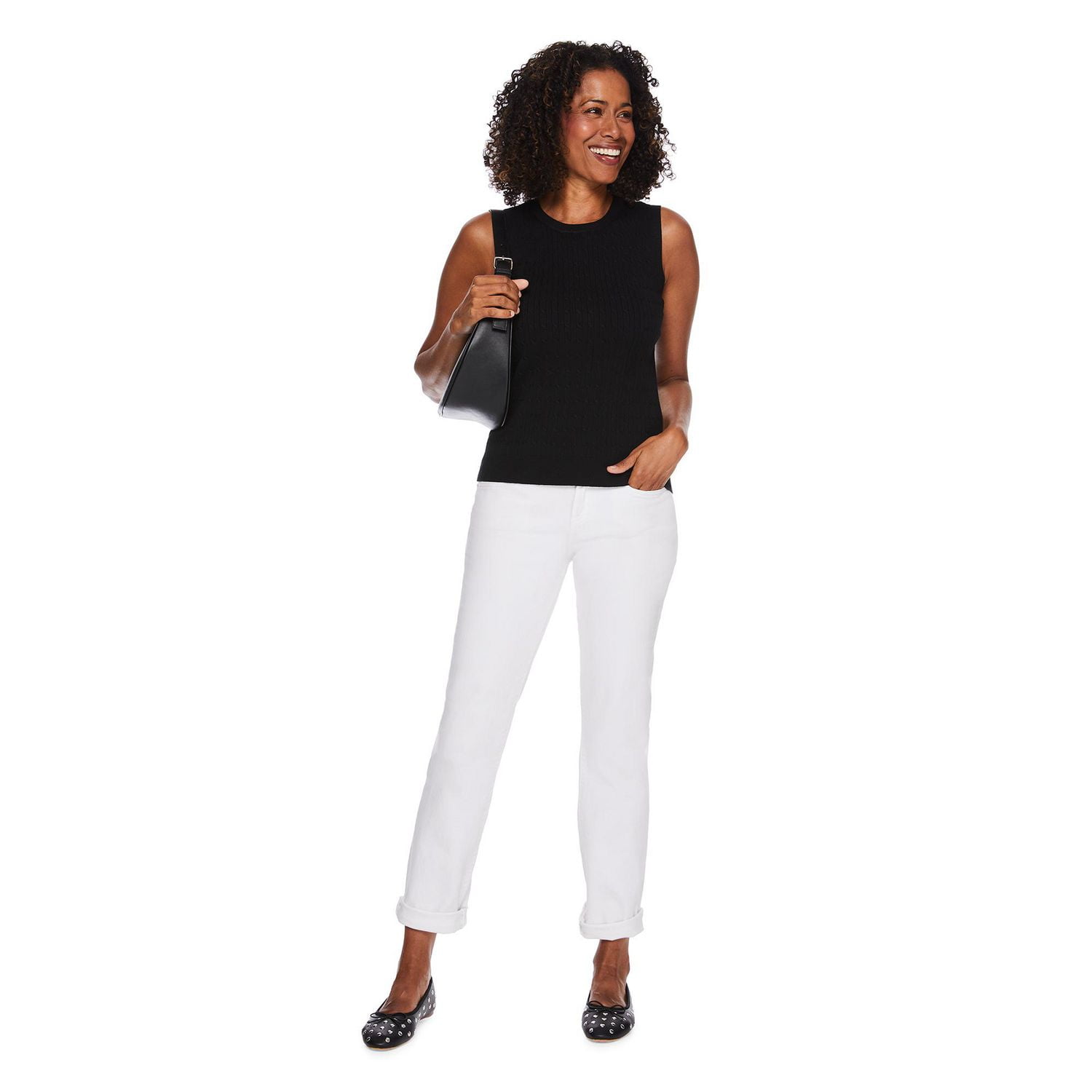 Iyla Women's Cable Knit Tank