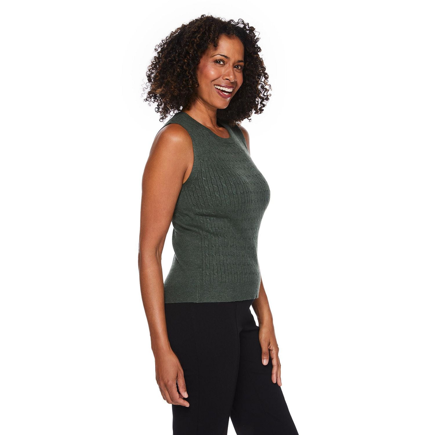 Débardeur en maille torsadée Iyla pour femmes