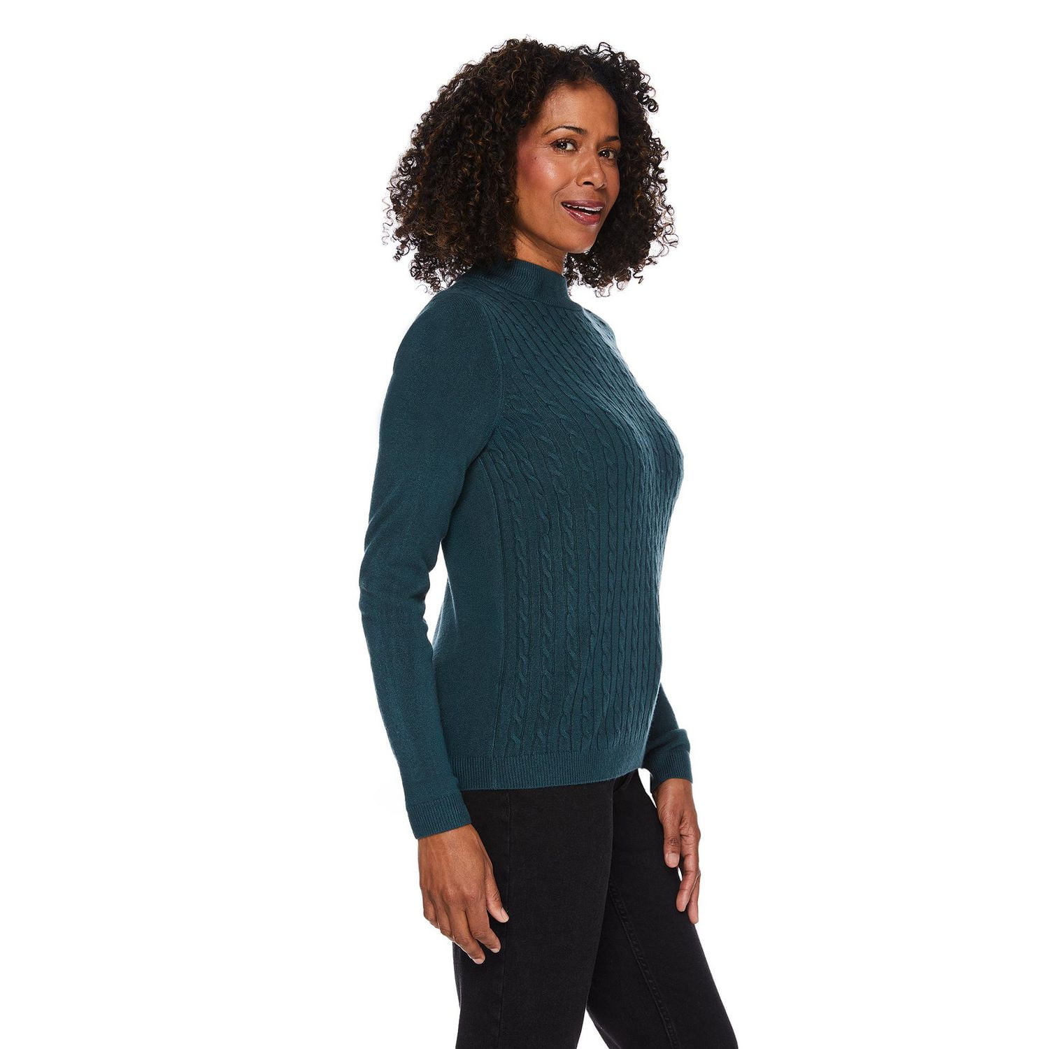 Iyla Women's Cable Knit Sweater, Sizes S-XXL