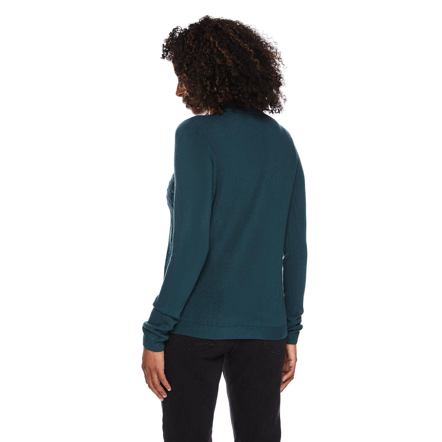 Chandail en maille torsadée Iyla pour femmes Tailles P-TTG