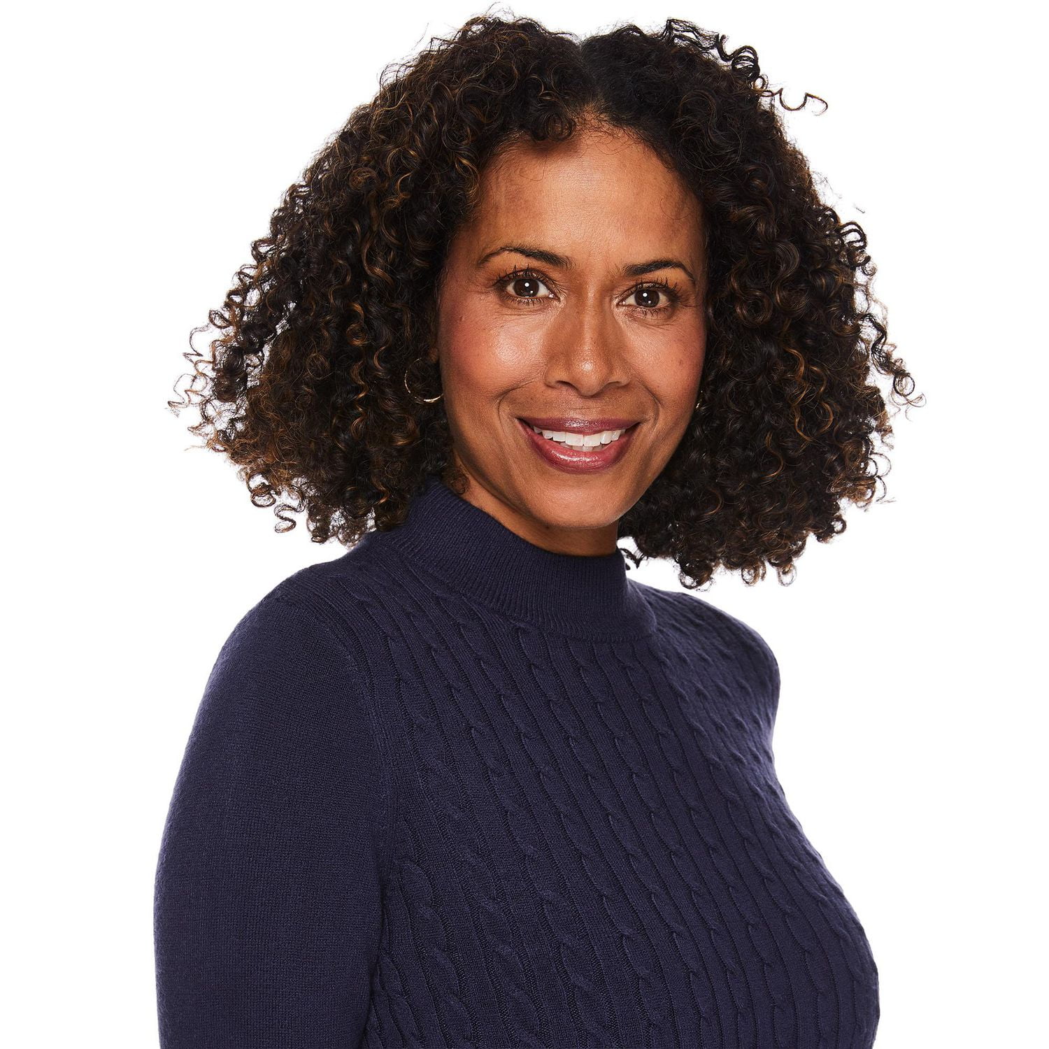 Iyla Women's Cable Knit Sweater, Sizes S-XXL