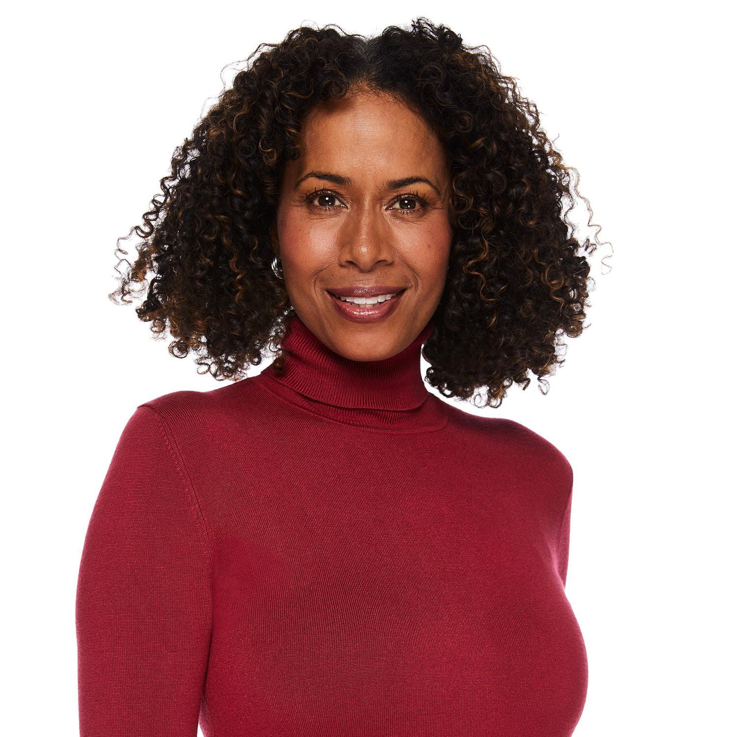 Iyla Women's Turtleneck Sweater, Sizes S-XXL