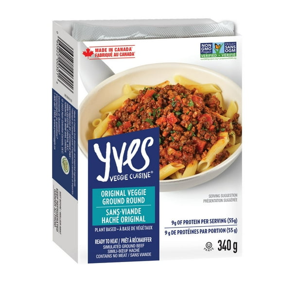 Yves Sans-viande hachée original 340g, Végétalien Viande Haché