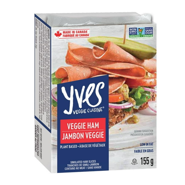 Yves Jambon Veggie 155g Tranche de Jambon veggie