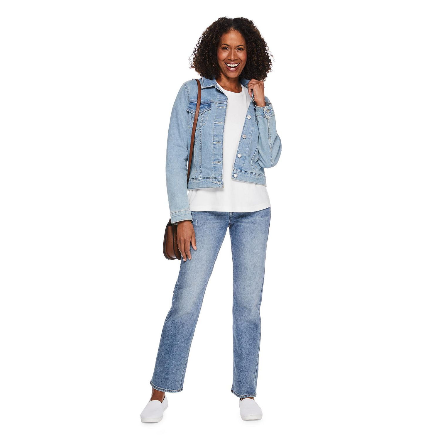 Iyla Women's Crew Neckline Top, Sizes S-XXL