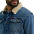 thumbnail image 3 of Wrangler Men's Sherpa Lined Denim Jacket, 3 of 4