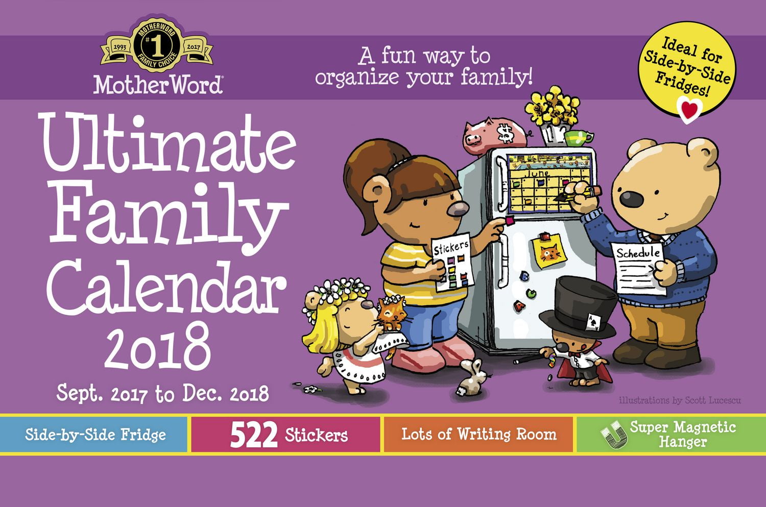 MotherWord Ultimate Family English Small Calendar Walmart Canada