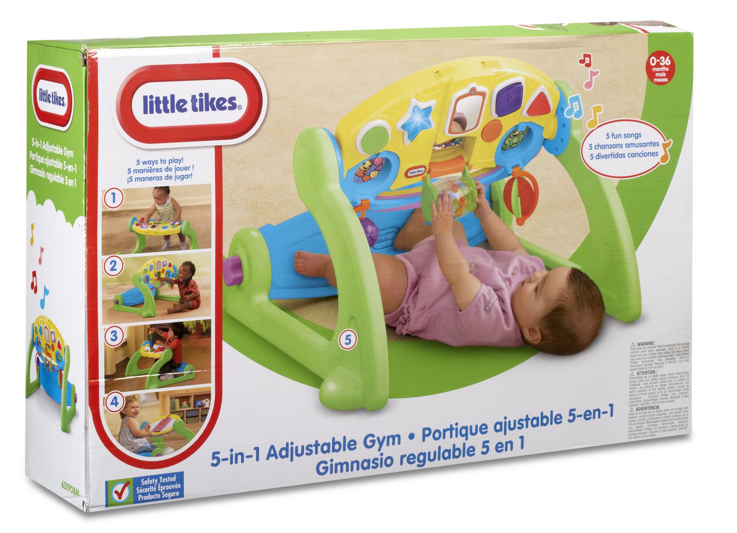 Развивающий центр little Tikes Adjustable Gym manual