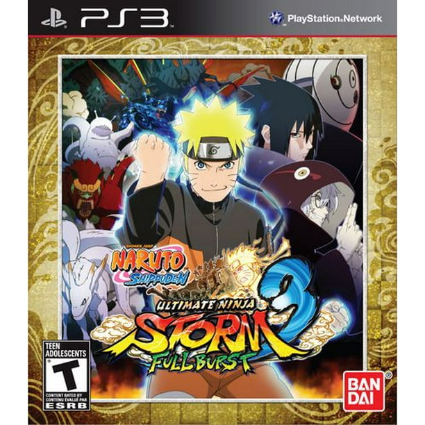 Naruto Shippuden Ultimate Storm 3 Full Burst PS3