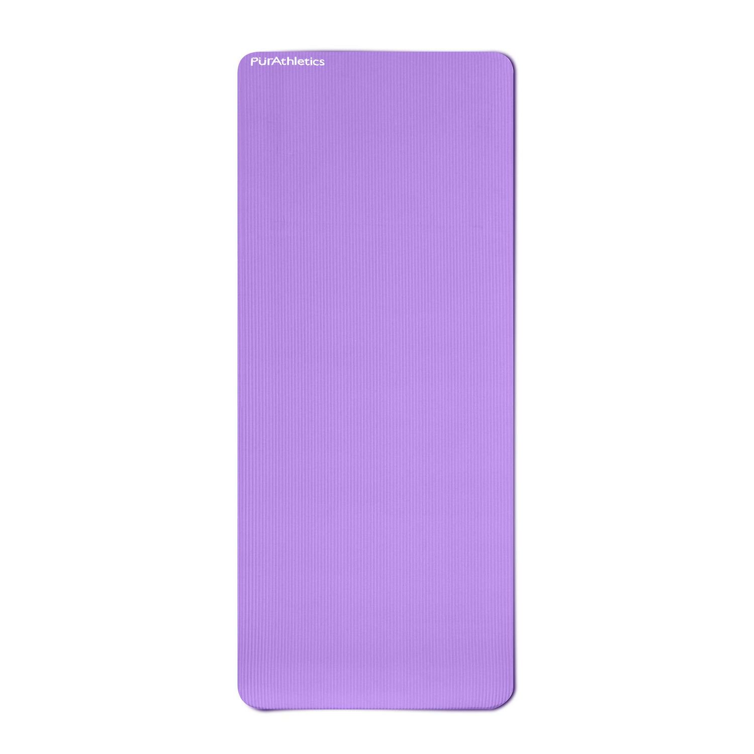 GoZone Printed Foldable Yoga Mat – Purple, Durable and lightweight