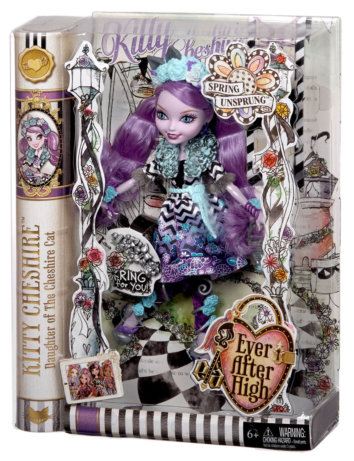 Ever After High Kitty Cheshire Spring Unsprung Doll - Walmart.ca