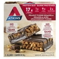 thumbnail image 1 of Atkins Peanut Fudge Granola Protein Bar, 1 of 3