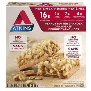 Atkins Barre protéinée de beurre d'arachide Granola