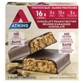 thumbnail image 1 of Atkins Chocolaty Peanut Butter Protein Bar, 1 of 3