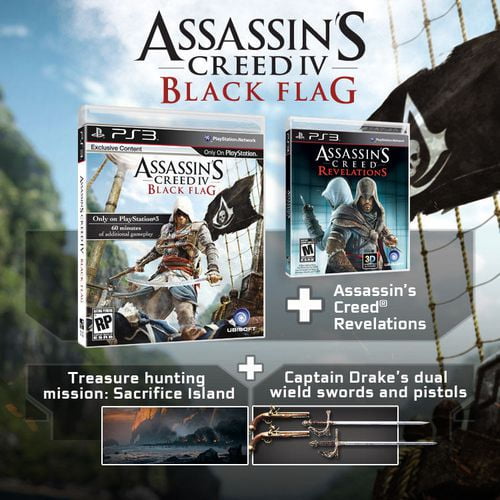 Assassin's Creed IV Black Flag Walmart Exclusive pour PS3