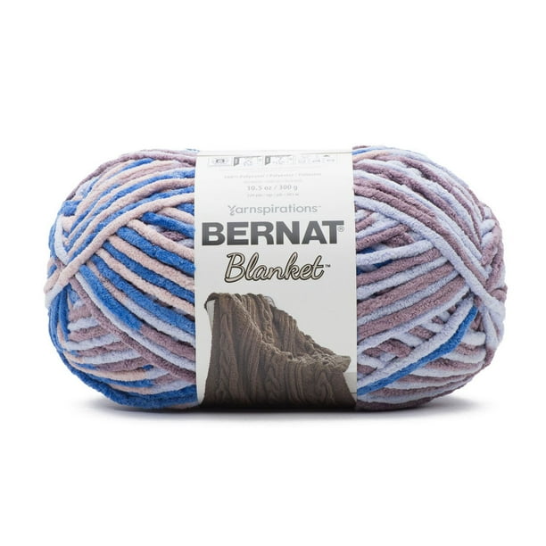 Bernat® Blanket™ #6 Super Bulky Polyester Yarn, Vintage White 10.5oz/300g,  220 Yards