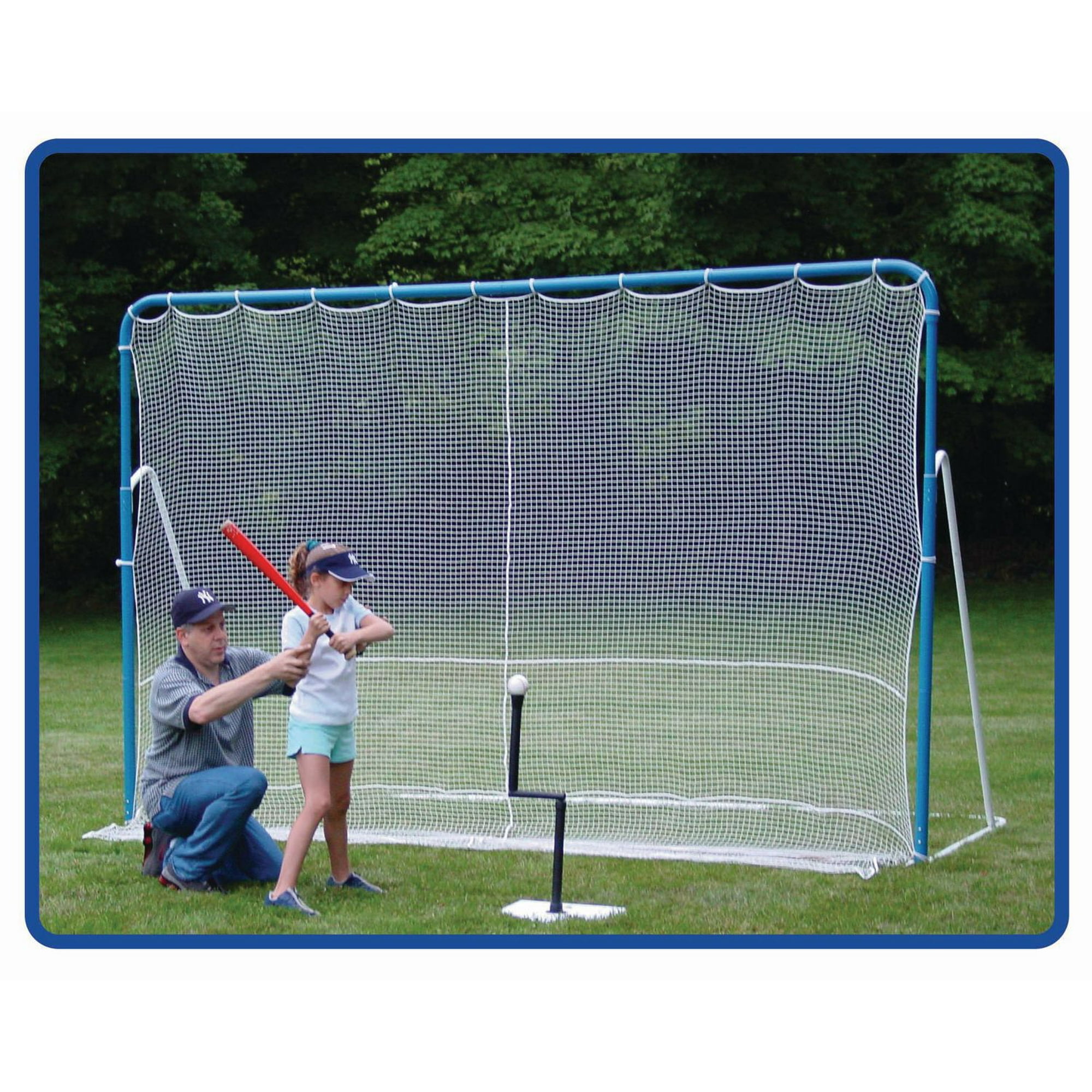 Heavey Duty Sports Barrier Net Barricade Backstop, Hockey Batting Net for  Baseball Sport Netting Barrier Soccer Replacement Backstop Netting Material