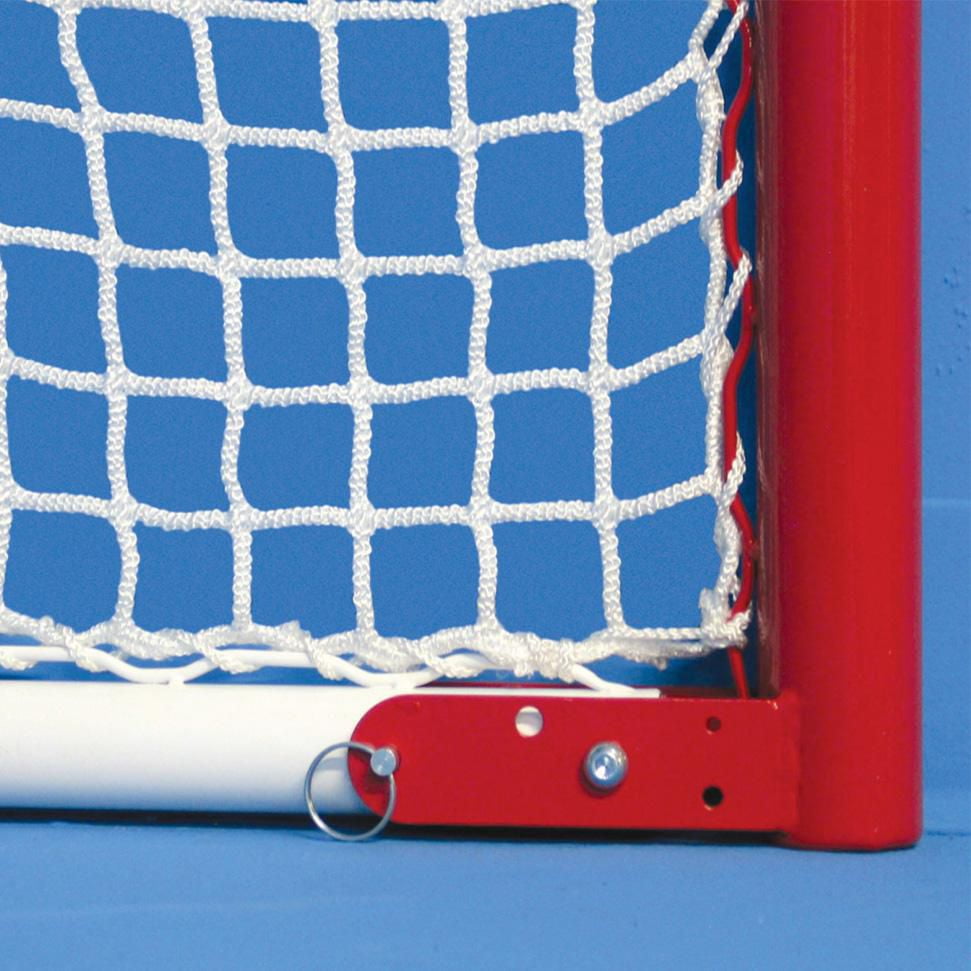 EZgoal 2 in. Folding Steel Hockey Goal with Backstop - Shooter